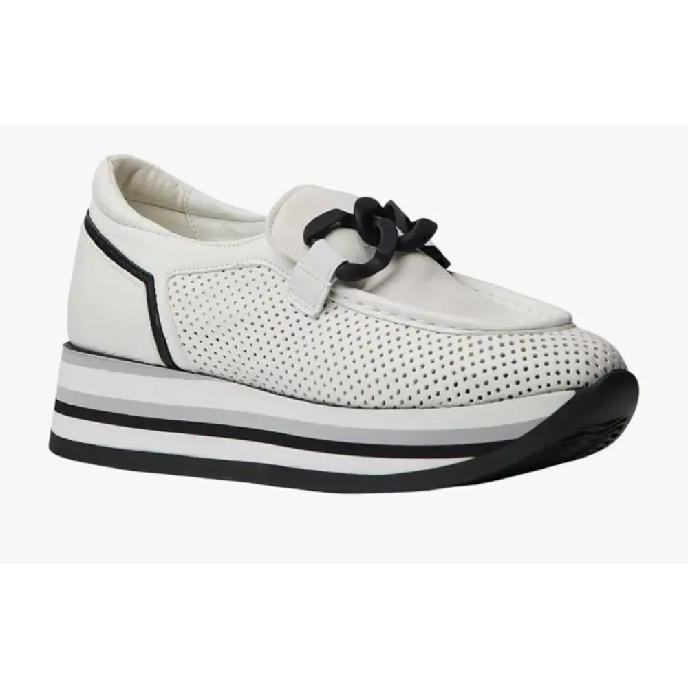 Softwaves Women's Cassie Suprema White Size 40.5 / US 10.5